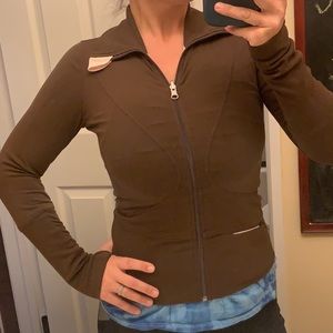 Pink and Brown Reversible Lululemon Jacket